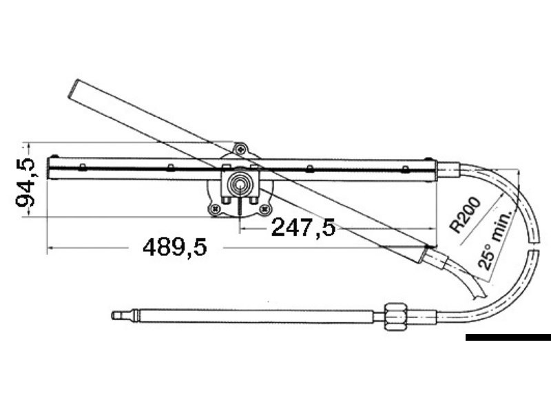 Sistema di guida rettilineo T86