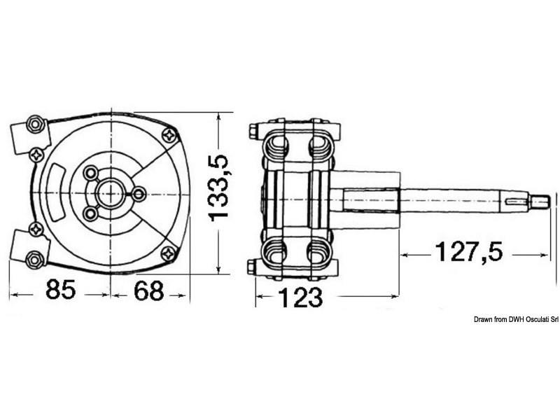 Sistema di guida rotativo T 72 FC