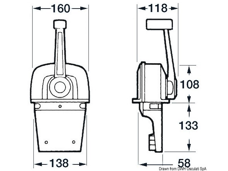 Scatola monoleva universale ULTRAFLEX B65/B77