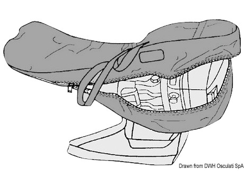 Borsone per proteggere e stivare il motore fuoribordo