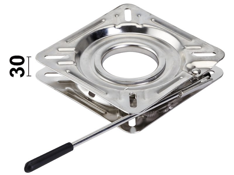 Base girevole frizionata per sedili