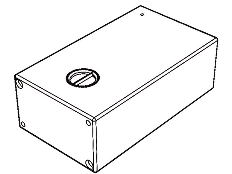 Serbatoio in polietilene rigido per acque nere