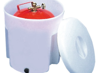 Contenitore per bombole gas 