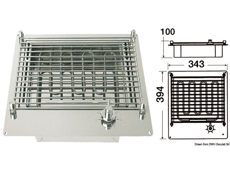 Barbecue elettrico compatto 