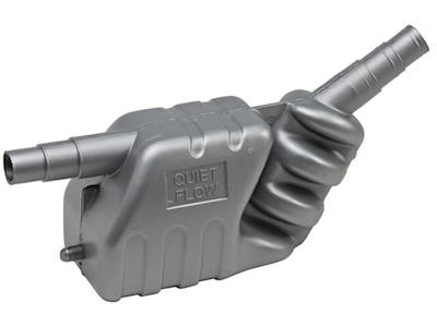 Marmitta di scarico in PET 