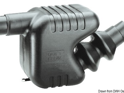 Marmitta di scarico per motori raffreddati ad acqua