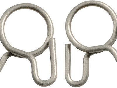 Molletta inox per fissaggio tubo 