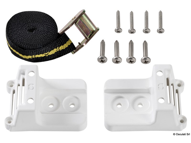 Kit 4 staffe fissaggio serbatoi 