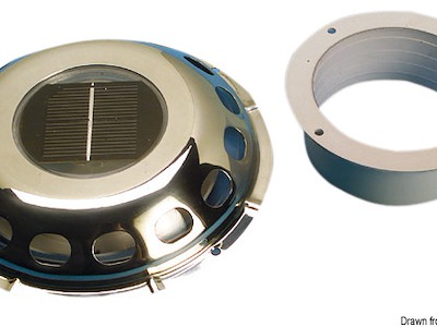 Aeratore con cella solare 