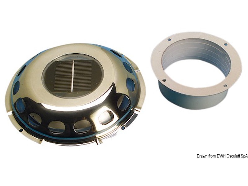 Aeratore con cella solare 