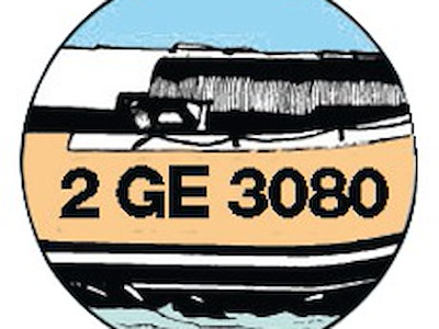 Lettere autoadesive altezza 20 cm