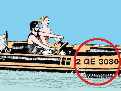 Lettere autoadesive altezza cm 8