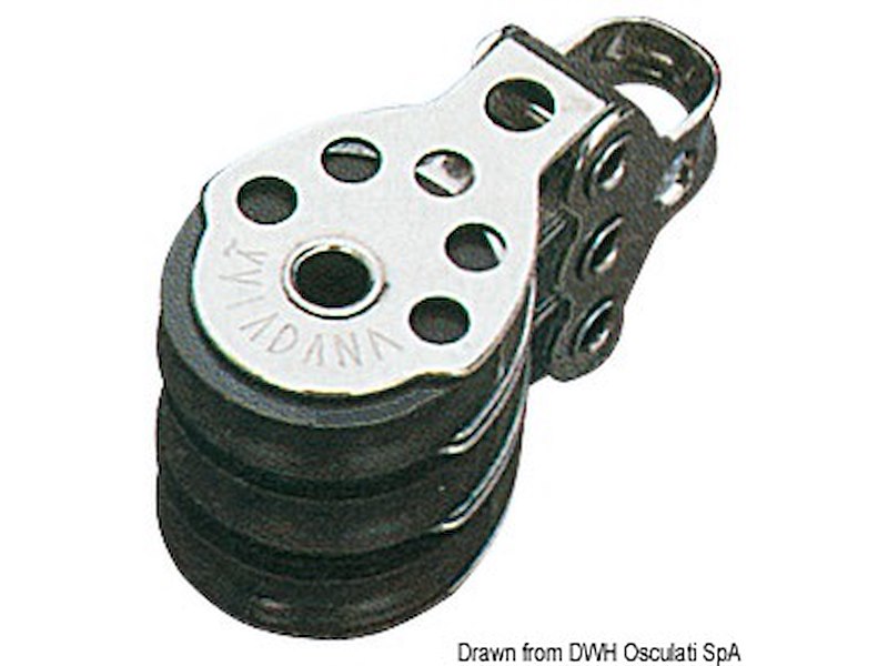 Mini bozzelli VIADANA per cime fino a 6 mm