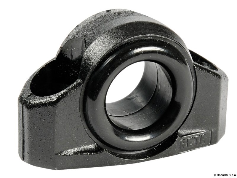 Passascotta in Nylon nero