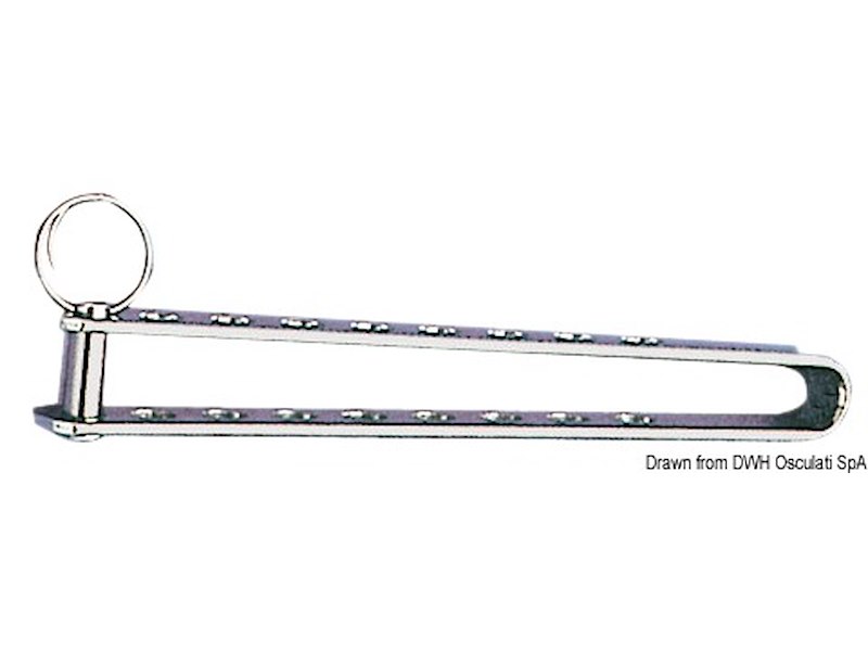 Gancetto inox drizze 