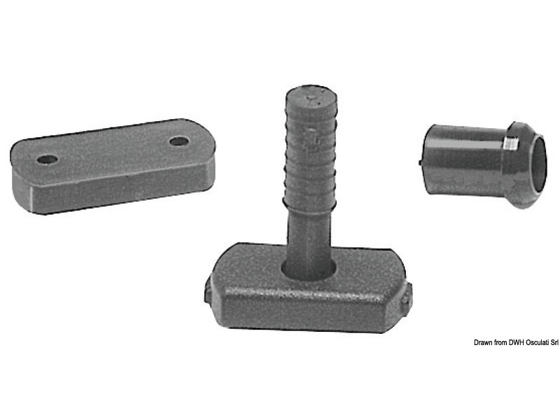 Snodo in plastica per stick