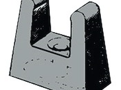 Clip per fissare lo stik di prolunga sulla barra