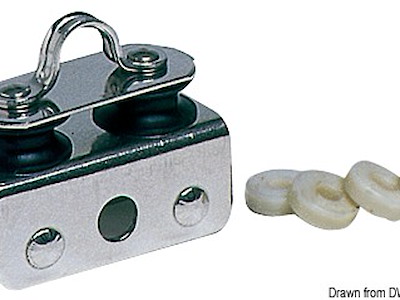 Carrello per barra di scotta 