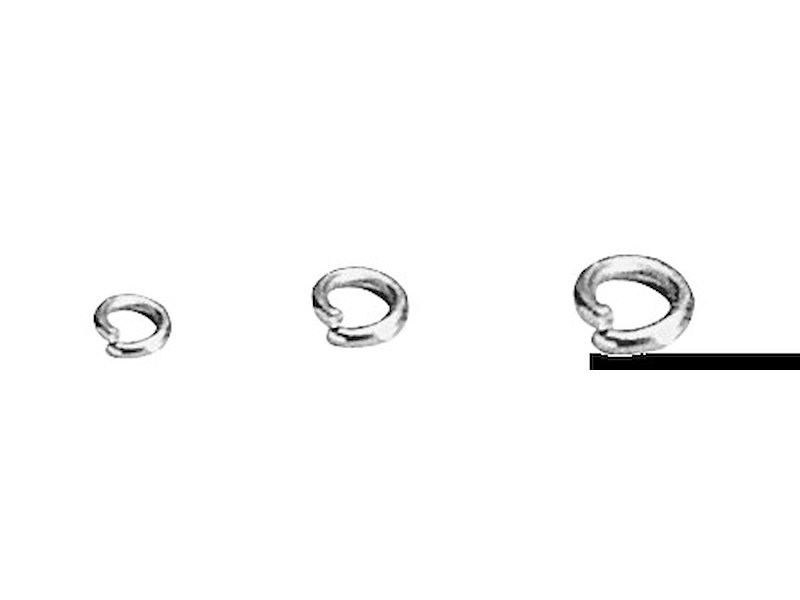 Gancio e graffa ad anello in acciaio inox