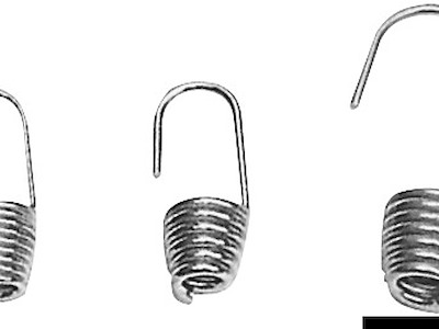 Gancio e graffa ad anello in acciaio inox