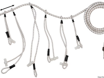 Serie di millepiedi serravele