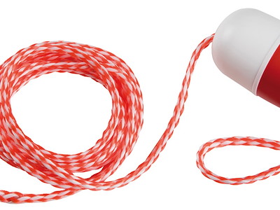 Triangolo sci galleggiante bicolore