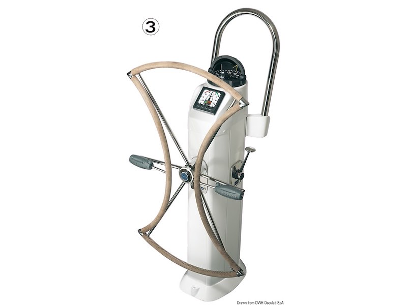 Ruota pieghevole LEWMAR a ingombro ridotto