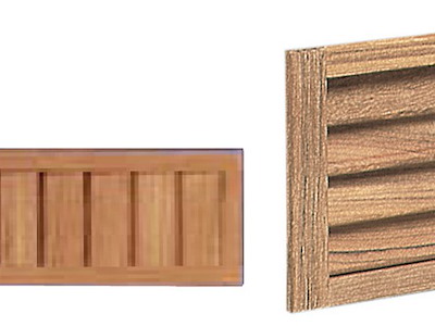 Griglie di areazione a persianetta ARC