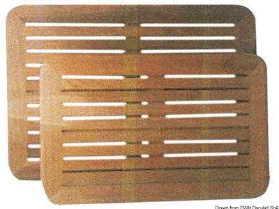 Piani tavolo con doghe separate ARC teak