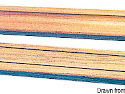 Gradini per bordo 305x45x22 cm 