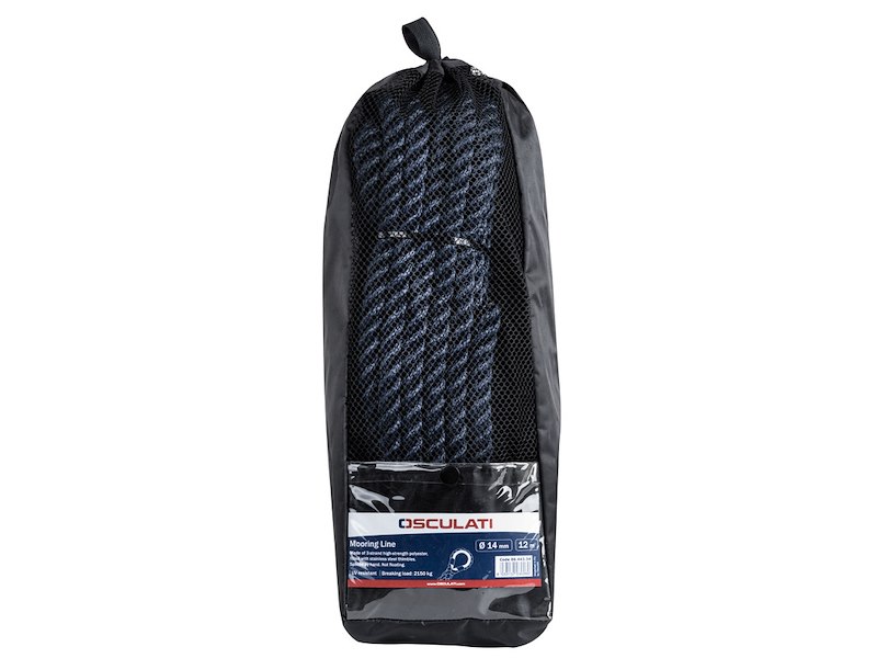 Cima ormeggio 3 capi impiombata con redancia