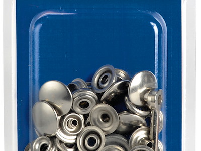 Blister 15 bottoni capote Prym 