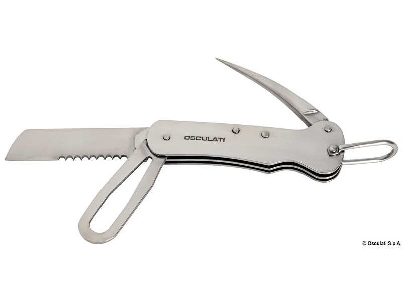 Coltello marinaio inox 100 mm 