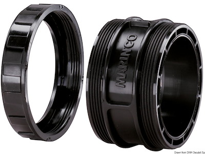 Collettore di raccordo in Lexan per avvitare le spine