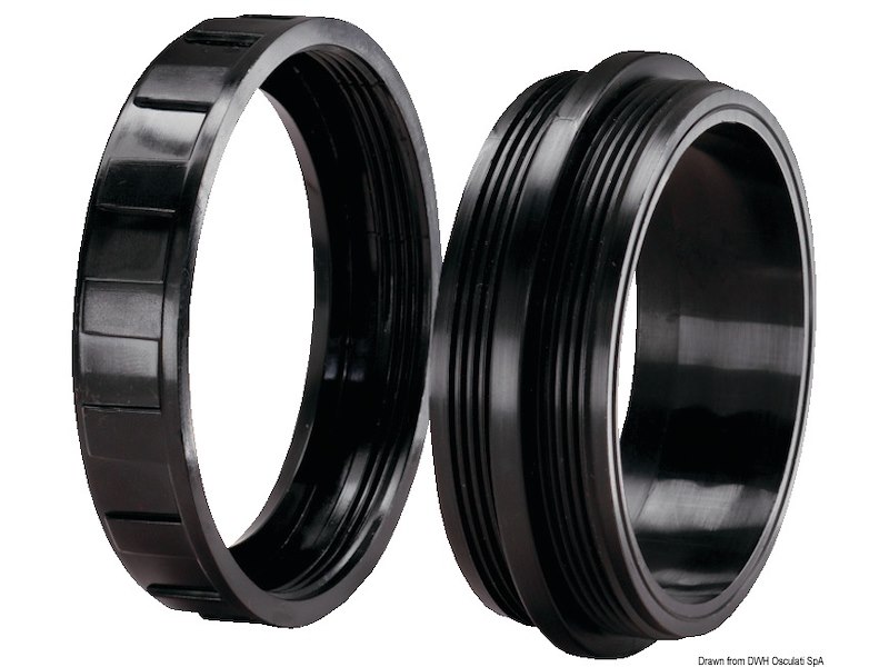 Collettore di raccordo in Lexan per avvitare le spine