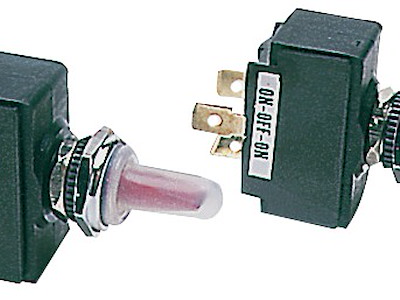 Interruttore illuminato a levetta