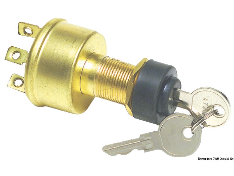 Chiave d’avviamento a tenuta stagna