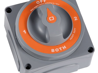 Interruttore/deviatore per batterie Selecta New