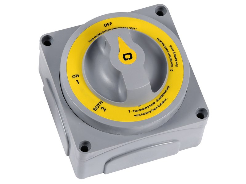 Interruttore/deviatore per batterie Selecta New