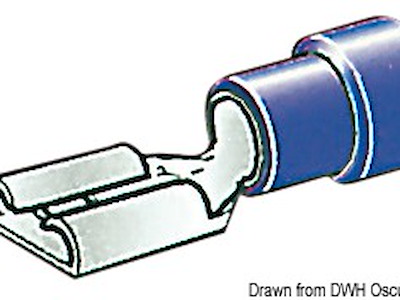 Faston preisolati da 4,7 mm, 6,3 mm e 9,5 mm