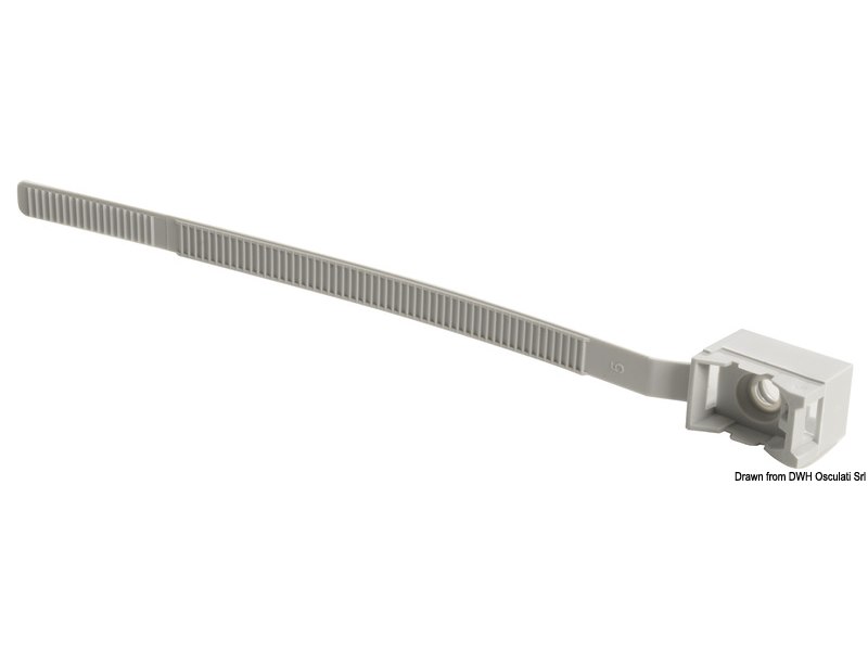 Fascetta fermatubo regolabile 