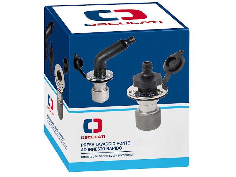 Attacco a baionetta a filo per lavaggio ponte