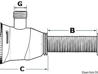 Pompa aereazione vasche 38 l/min 