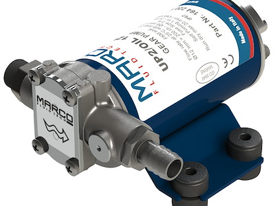 Elettropompa autoadescante MARCO ad ingranaggi per travaso/cambio olio