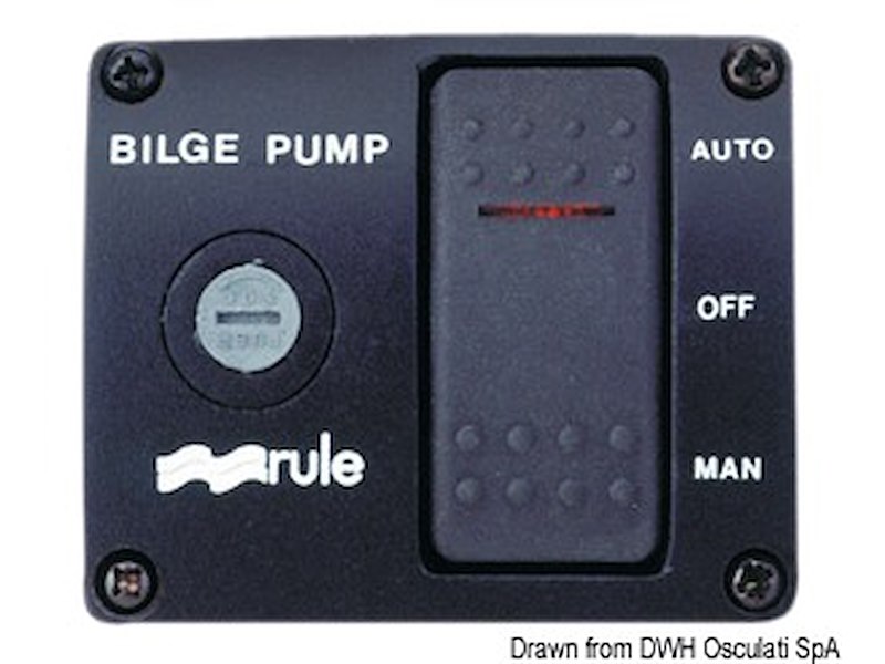 Interruttore RULE per pompe di sentina De Luxe