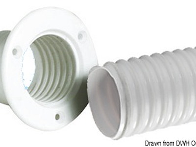 Tubo flessibile per passaggio cavi motori fuoribordo