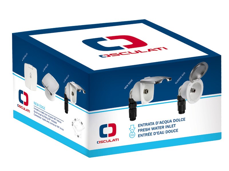 Entrata d'acqua dolce New Edge ad incasso