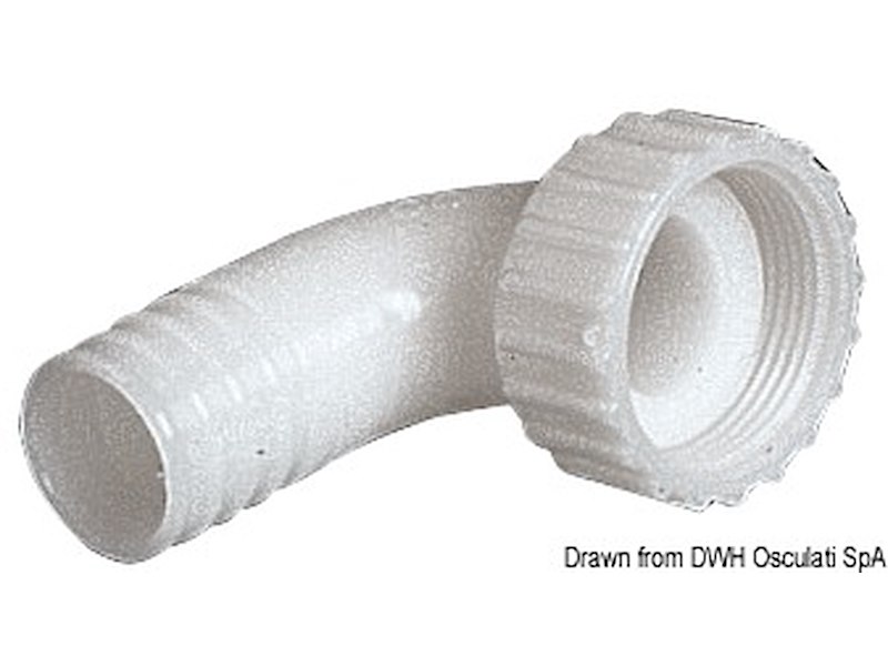 Portagomma da avvitare sul retro del riduttore di pressione New Edge e Classic EVO