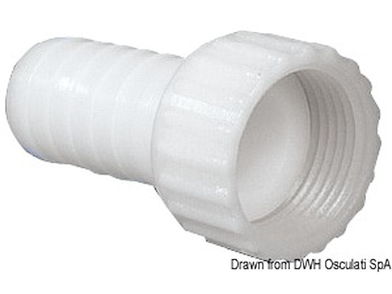 Portagomma da avvitare sul retro del riduttore di pressione New Edge e Classic EVO