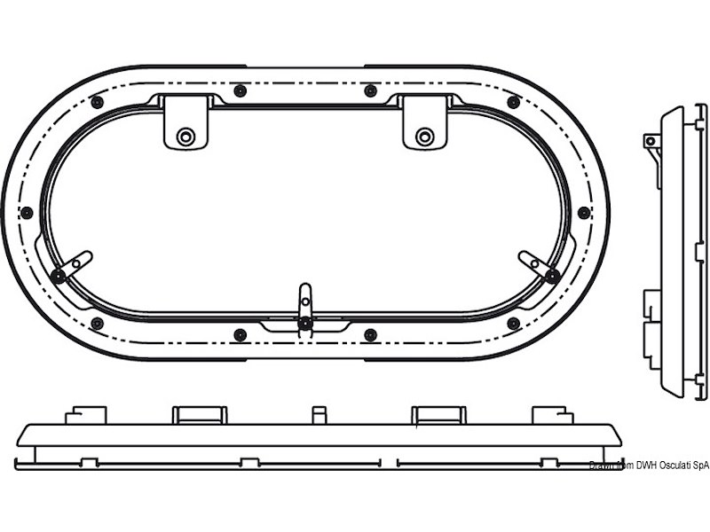 Oblò BOMAR Flagship apribile